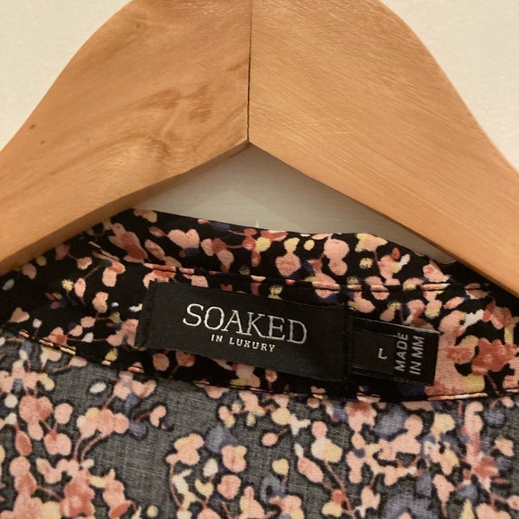 Elegant Black and Pink short sleeve Jumpsuit - Picture 7 of 8